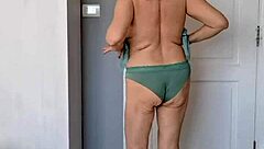 Hottest Busty Granny Shows Off Her Natural Big Tits