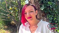 marghot, the beautiful french milf slut, indulges in hard sex while wearing sexy lingerie