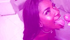 Can Jenny Pretinha handle three huge cocks?