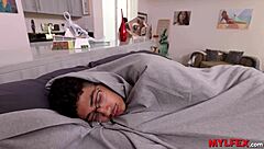 Stepmother helps her depressed stepson.