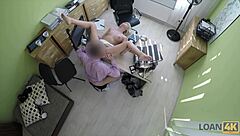 Loan4k Agent Bangs Tight Teen 18+ Pussy Then He Approves Girls Loan