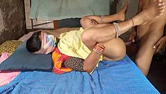 Tall indian desi step sister enjoys interracial sex in dorm room