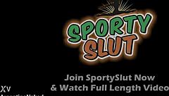 i spotted plump cameltoe big natural boobs round ass on this sporty model