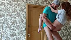 Couple fucks long and intense during weekend