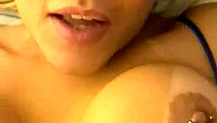Brazilian wife moans in orgasm