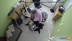 Loan4k Agent Bangs Tight Teen 18+ Pussy Then He Approves Girls Loan