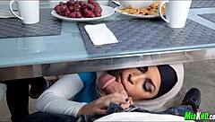 mia khalifa dominates in hijab tag team