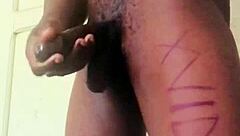 Watch This Big Black Cock Get Jerked Off