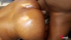 ⭐hot doggystyle sex with oil and big cock