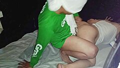 Wife enjoys homemade sex with husband's friend part 2