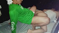 Wife enjoys homemade sex with husband's friend part 2