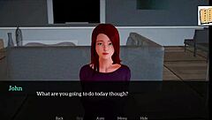 My New Family 42: Redhead with Small Tits Gets Assfucked in Homemade Cartoon Erotic Game Big Ass Big Tits