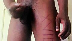 Watch This Big Black Cock Get Jerked Off