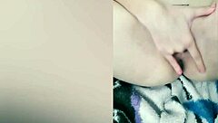 Novinha Ayumi Masturbates Vigorously While Smoking, Friend Watches Girlfriend Cum Hard