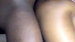 Big ass ebony bounces hard