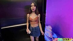 Pov Pickup Of Skinny Feminine Ladyboy For Anal And Blowjob