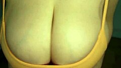 Lilykoti's titty fuck workout boasts natural tits