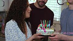 latina step family throws wild birthday gangbang with anal fun
