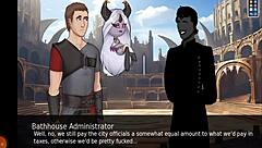 dirty fantasy in arena with intense sex