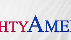 Tattooed milf Sarah Jessie fucks son's friend in stockings