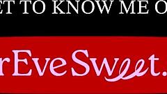 Eve Sweet Fucks Tight Pussy with Dildo in Leather