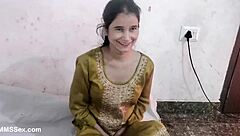 Indian wife moans as big cock enters her pussy