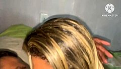 I'm enjoying my wife's pussy at home