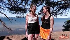 Arianna And Angelina Milfs Suffer That Big Dick!