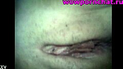 Amateur pussy licking on webcam close-up.