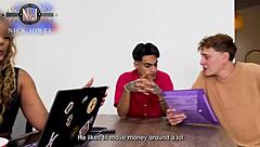 Latina girl Carla Morelli fuck with the big boss’s cock