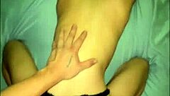 Beautiful latina squirts during interracial ebony black cock fucking in lingerie