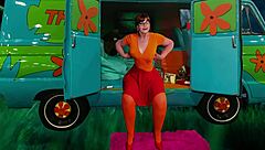 Granny Velma Dinkley Gets Finger Fucked