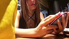 App dating: 18-year-old college girl with big tits creampied in hotel room