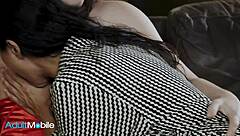 Passionate Asian beauties face sit and mucous licking