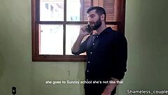 Daddy loves to fuck all holes of his step-daughter