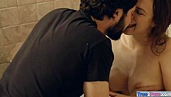 Hot Woman Feels So Good Getting Her Wet Pussy Railed In The Bathroom