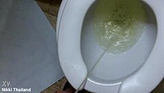 Nikki Ladyboy Enters T-Ladies Room For Transsexual Fun