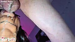 Valentina copolla sloppy deepthroat cum swallow