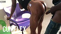 A hot woman with huge ass, always eager for sex