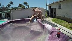 Dayanara's hot tub scene part 3