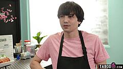 stepson drills big-boobed milf stepmom lauren phillips in tight anal