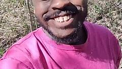 Unusual dancing style, bright and early morning workout