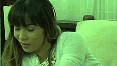 Classy babe gets assfucked then tastes cum