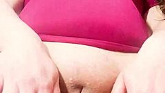 Latina stepmom rides cowgirl, revealing massive cameltoe