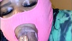 Curvy Brunette Blows Bubbles With Cum After Sucking Dick Good