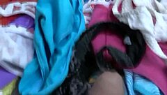 Hot compilation of guys jerking in panties
