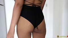 Johntronx - A young Thai MILF in a bodysuit enjoys being penetrated