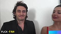 French fan's dream with Aletta Ocean in lingerie, licking and riding in various positions