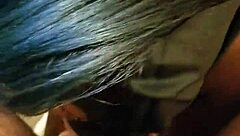 lalola klitz is a deep throat expert milf blowjob