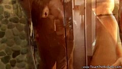 Outdoor fuck with Nuru milf and her asian ass